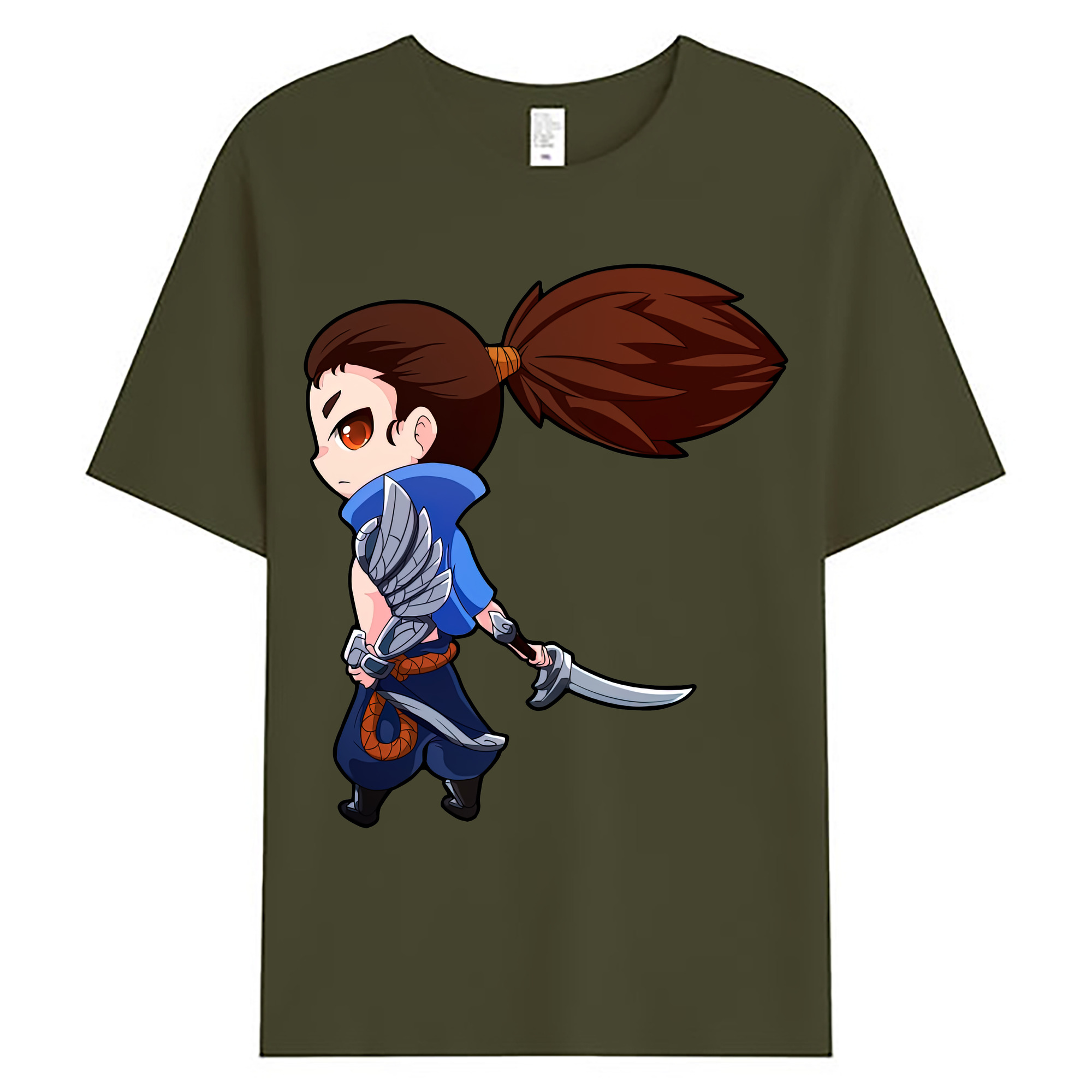 （画像用） リーグ・オブ・レジェンド League of Legends LOL 綿100％ メンズ半袖Tシャツ｜肌触りやわらか＆通気性